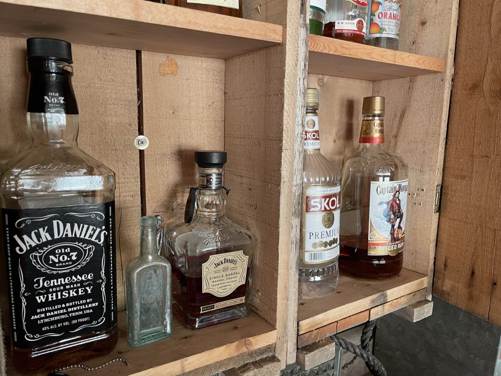 liquor cabinet