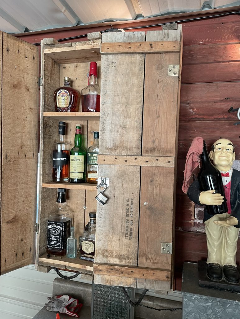liquor cabinet